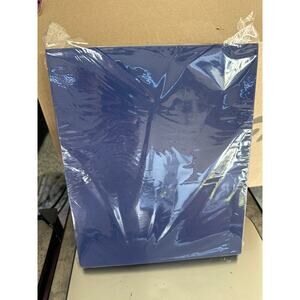 24 PacksTwo Pocket Folders, Letter Size Organizer- Navy Blue